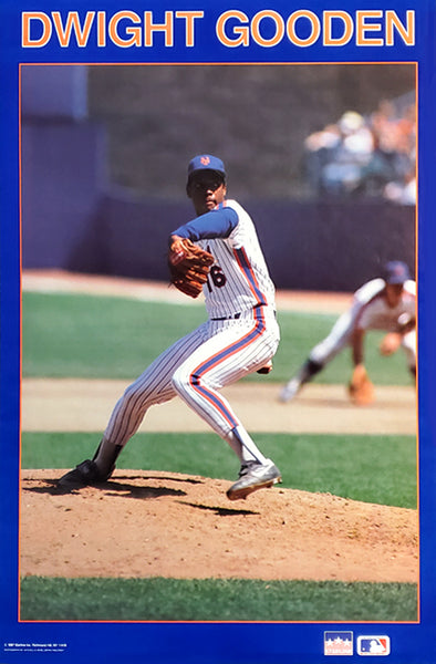 Dwight Gooden "Ace" New York Mets MLB Action Poster - Starline Inc. 1987
