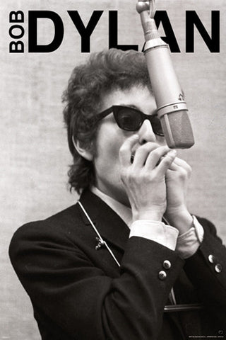 Bob Dylan "Studio A" (1965) Music Poster - Pyramid America