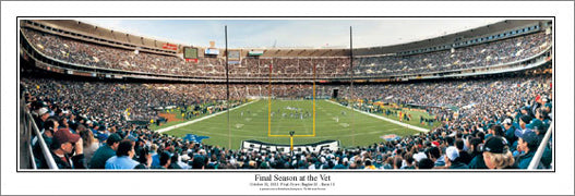 16 X 20 Veterans Stadium Philadelphia Eagles Photo