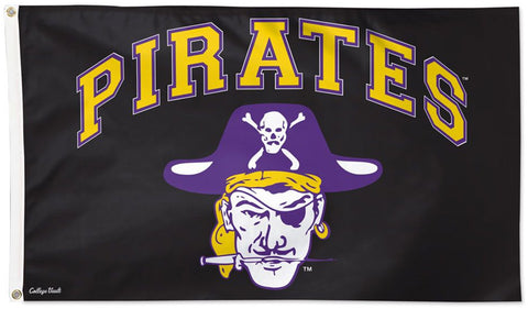 East Carolina Pirates NCAA Team Deluxe-Edition 3'x5' Flag - Wincraft Inc.