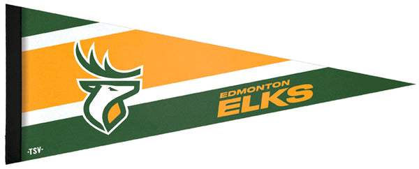 Edmonton Elks CFL Football Team Premium Felt Pennant - The Sports Vault Canada