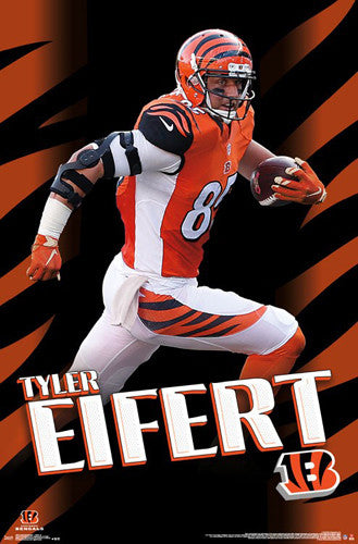 Tyler Eifert 'Breakout' Cincinnati Bengals NFL Action Wall Poster - Tr –  Sports Poster Warehouse