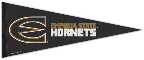 Emporia State University Hornets NCAA Team Logo Premium Felt Collector's Pennant - Wincraft Inc.