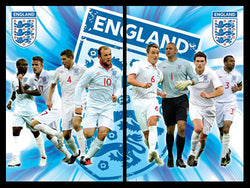 England F.A. Super-Action 2-Poster Combo - Pyramid (UK) 2010
