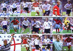 Team England "Lions 2000" National Team Football Action Montage - UK 2000