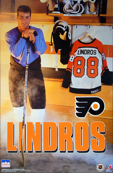 Eric Lindros | Philadelphia Flyers Art | Art of Words - 16x20 Standard Size Print