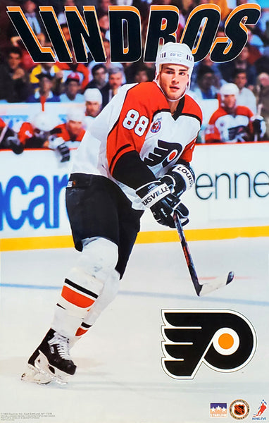 Eric Lindros Slapshots Philadelphia Flyers NHL Hockey Action Poster –  Sports Poster Warehouse