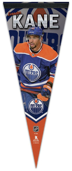 Evander Kane Superstar Series Edmonton Oilers Premium Felt Collector's Pennant - Wincraft 2023