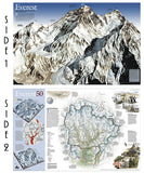 Mount Everest National Geographic 30x47 Wall Map 2-Sided Poster - NG Maps
