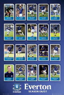 Everton FC "Super 24" (2005/06) - GB Posters