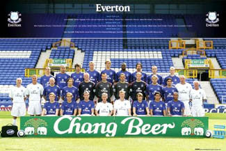 Everton FC Team Portrait 2005/06 - GB Posters