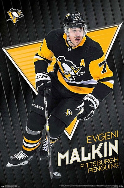 Evgeni Malkin "Superstar" Pittsburgh Penguins Official NHL Hockey Poster - Trends 2019