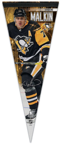 Evgeni Malkin Pittsburgh Penguins Official NHL Hockey Premium Felt Collector's Pennant - Wincraft
