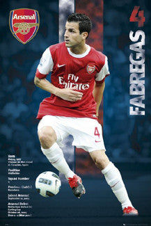 Cesc Fabregas "Superstar" Arsenal FC Poster - GB Eye 2010
