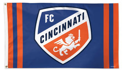 FC Cincinnati Official MLS Soccer Deluxe-Edition Premium 3'x5' Flag - Wincraft Inc.