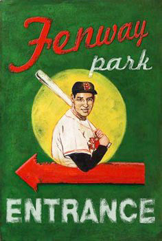 Fenway Park Entrance Door Poster (w/Ted Williams) - Image Source