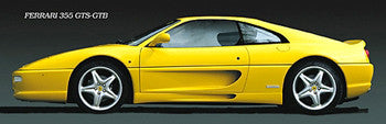 Ferrari F355 GTS (1995) Poster - Eurographics Inc.