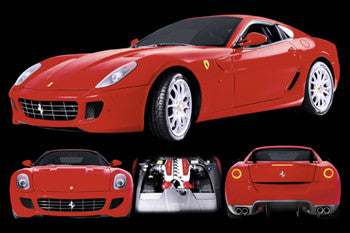 Ferrari 599 GTB Fiorano (2009) Poster - Wizard & Genius