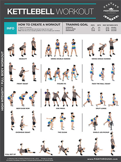 FITNESS BALL Complete Body Workout Professional Fitness Wall Chart Poster Fitness/Fighthrough – Sports Poster Warehouse