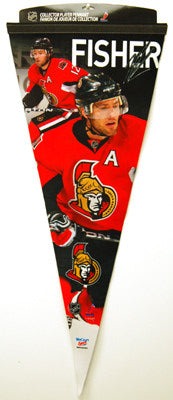 Mike Fisher "Big-Time" EXTRA-LARGE Premium Felt Pennant