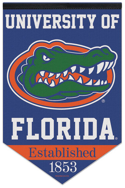 University of Florida Gators "Est. 1853" Official NCAA Premium Felt 17x26 Wall Banner - Wincraft