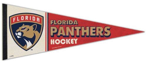 Florida Panthers NHL Vintage Hockey Collection Premium Felt Collector's Pennant - Wincraft