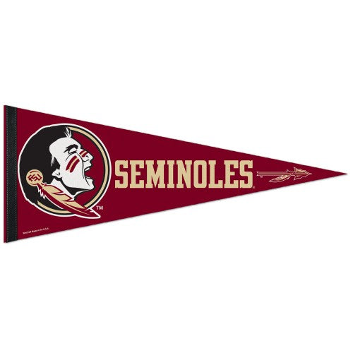 Florida State Seminoles NCAA Mini Pennant – 9x4 Inch Felt Team Pennant For Fans & Decor
