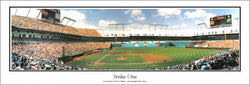 Florida Marlins Baseball "Strike One" (1993) Joe Robbie Stadium Panoramic Poster Print - Everlasting Images