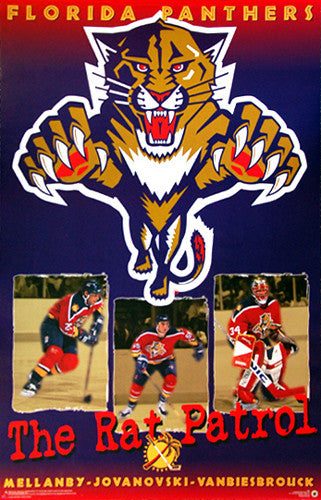 Florida Panthers Poster Alexander Barkov, Jonathan Huberdeau, & Aaron Ekblad