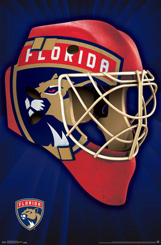 Florida Panthers "Mask" NHL Hockey Official Team Logo Theme Wall POSTER - Trends