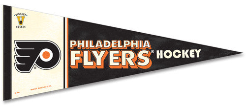 Philadelphia Flyers NHL Vintage Hockey Collection Premium Felt Pennant - WinCraft