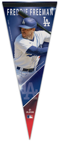 Freddie Freeman Los Angeles Dodgers Signature Series Premium Felt Collector's Pennant - Wincraft Inc.
