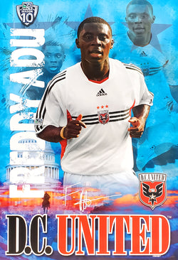 Freddy Adu "Superstar" DC United MLS Soccer Poster - Sports Endeavors 2005