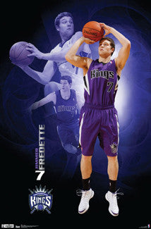 Jimmer Fredette "Superstar" Sacramento Kings NBA Action Poster - Costacos 2012
