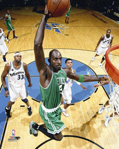 Kevin Garnett "Netcam" Boston Celtics Premium Poster Print - Photofile 16x20