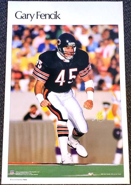 Jay Hilgenberg Chicago Bears Throwback Football Jersey