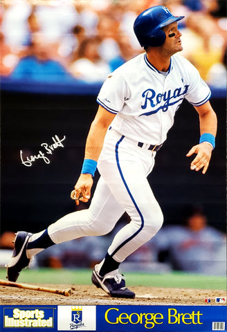 George Brett "SI Classic" Kansas City Royals Signature Series Poster - Marketcom 1988
