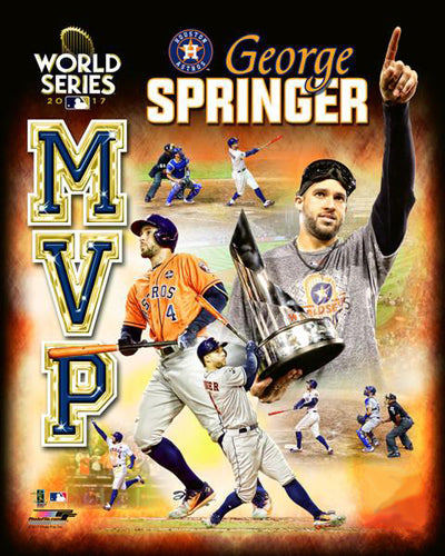 George Springer 2017 World Series MVP Houston Astros Premium