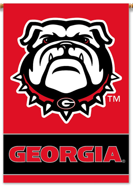 Georgia Bulldogs "New Dog" Official 28x40 NCAA Premium Team Banner - BSI Products