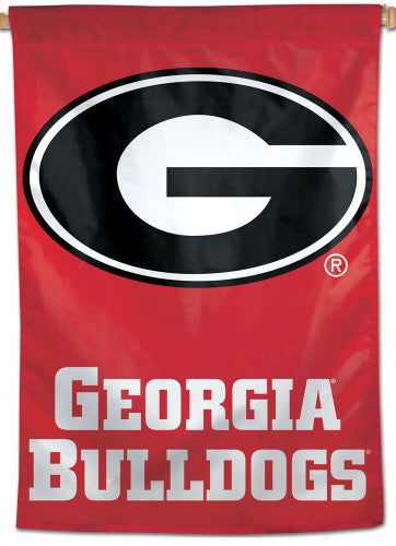 Georgia Bulldogs NCAA Team Logo Official NCAA Premium 28x40 Wall Banner - Wincraft Inc.