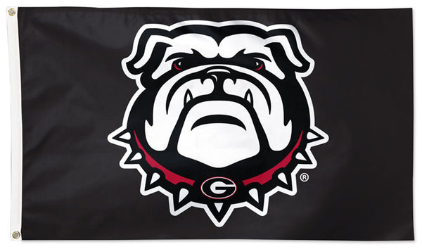 University of Georgia Bulldogs "Uga Scowl" Official NCAA Team Logo Deluxe-Edition 3'x5' Flag - Wincraft Inc.