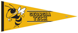 Georgia Tech Yellow Jackets NCAA Team Logo Premium Felt Collector's Pennant - Wincraft Inc.