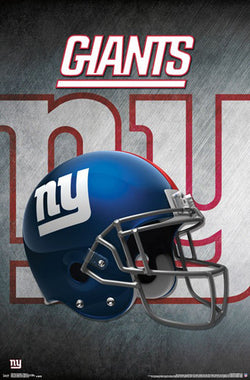 New York Giants Official NFL Football Team Helmet Logo Poster - Trends International