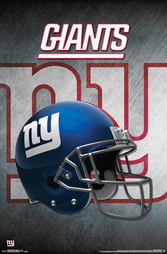 New York Giants - Helmet Poster