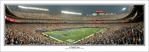 New York Giants Stadium "6 Yard Line" (2008) Panoramic Poster Print - Everlasting Images