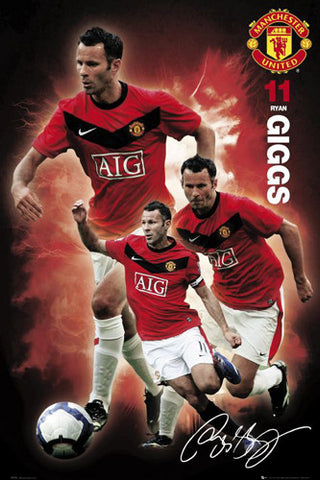 Ryan Giggs "Signature Series" Manchester United Poster - GB Eye 2010