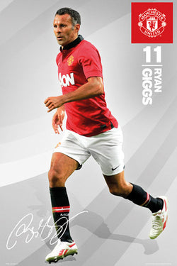 Ryan Giggs "Signature" Manchester United FC Official Action Poster - GB Eye (UK)