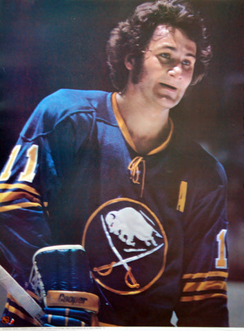 Gilbert Perreault Buffalo Sabres Vintage Classic Poster - Sports Posters Inc. 1973
