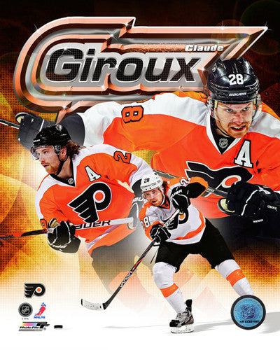 Claude Giroux "Triple-Action" Philadelphia Flyers Premium Poster Print - Photofile 16x20