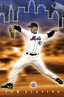 Tom Glavine "New York, New York" Mets Poster - Costacos 2003